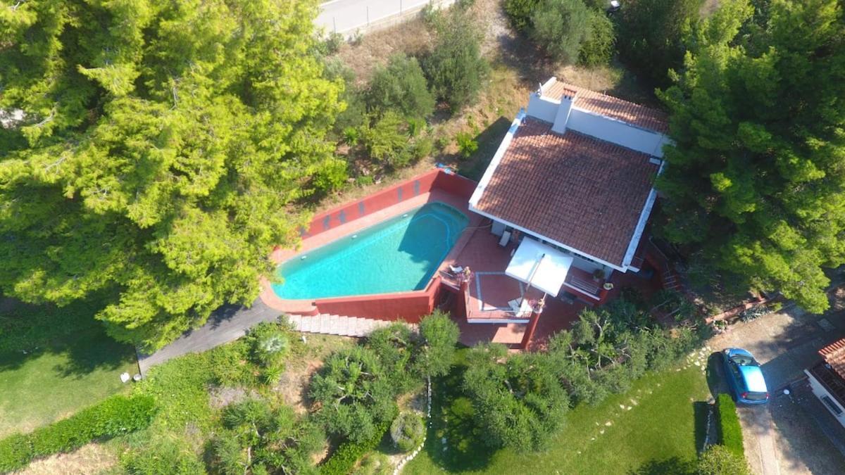 Villa Asterios Paliouri Esterno foto