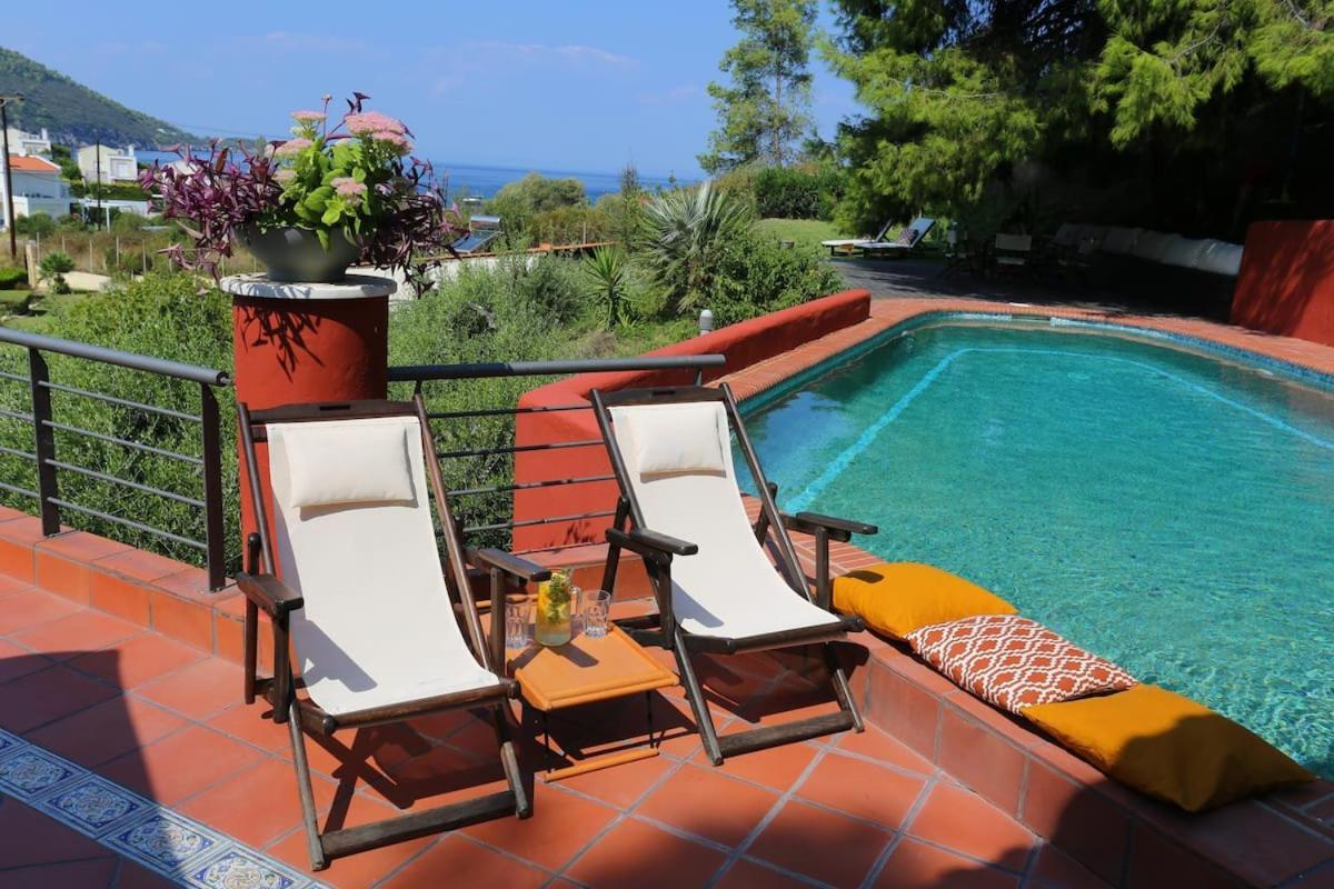 Villa Asterios Paliouri Esterno foto